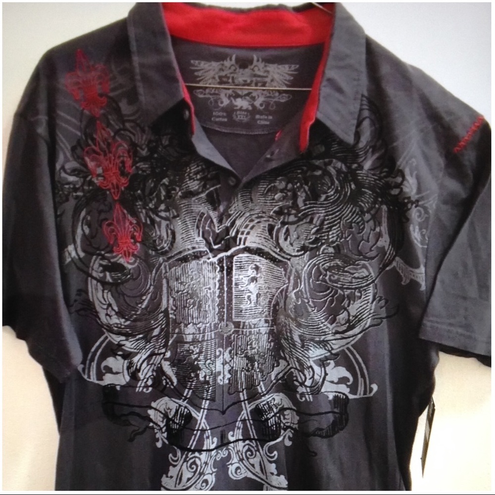 ELIXIR Men’s ‘Snake and Fluer Di Li” Shirt🐍